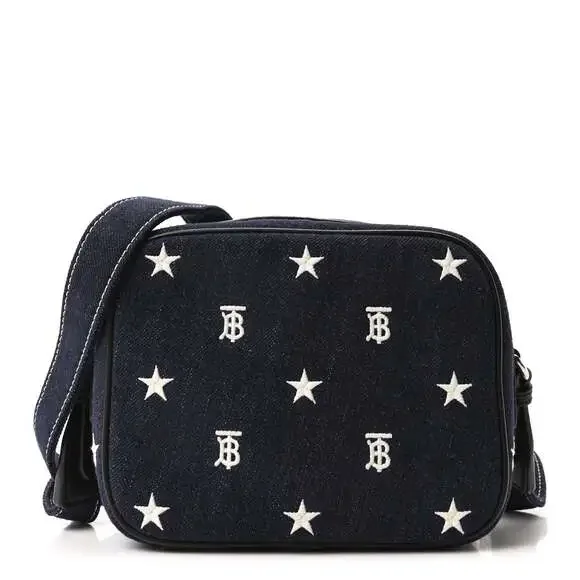 Burberry Denim Tb Camera Bag Indigo #237585B52B - Picture 1 of 10